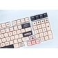 Pink Plastic 104+38 MDA profile Keycap Set PBT DYE Sublimation for Mechanical Gaming Keyboard